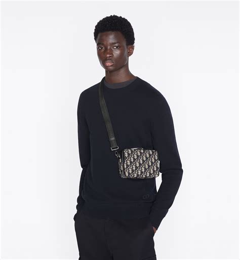 pouch with strap dior
